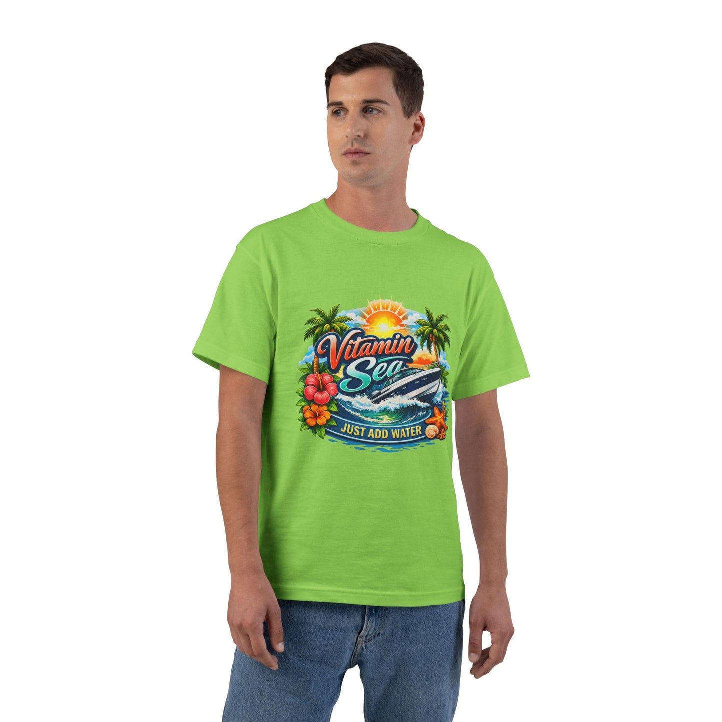 Vitamin Sea Men's Short-Sleeve Crewneck Tee