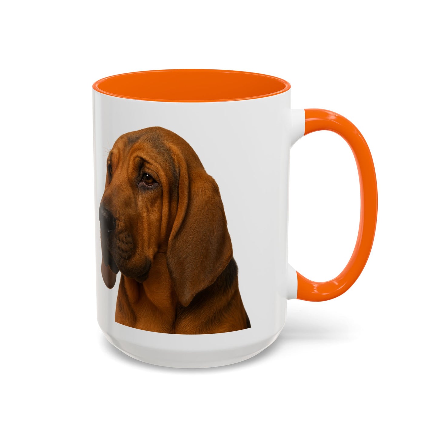 Bloodhound Head 2-Tone Coffee Mug