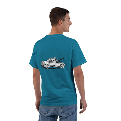Wheel Lift Tow Truck Men's Short-Sleeve Crewneck Tee