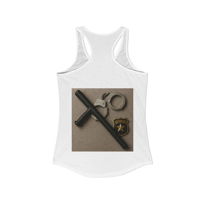Law Enforcement Appreciation Women's Racerback Tank