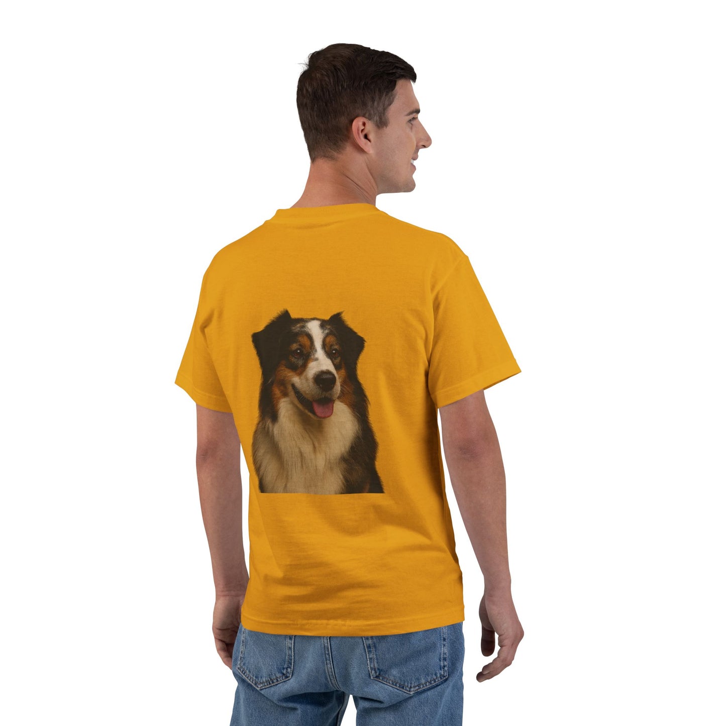 Aussie Head Men's Short-Sleeve Crewneck Tee