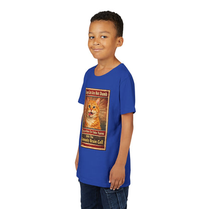 Community Brain Cell Youth Unisex Short Sleeve Crewneck Tee