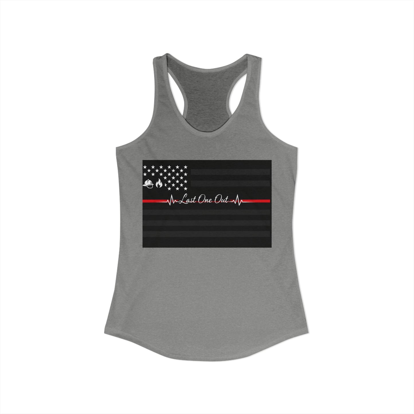 Thin Red Line Women's Racerback Tank