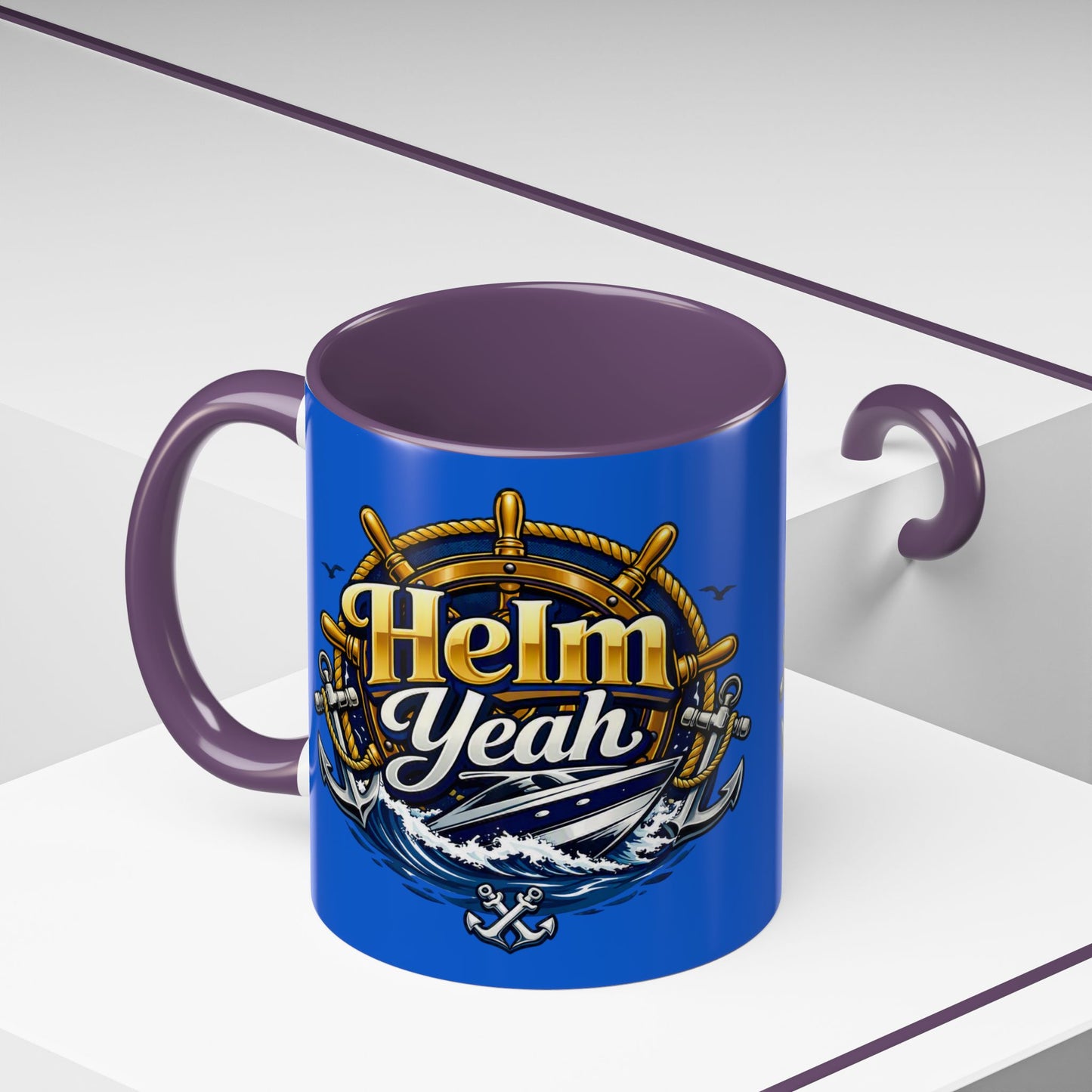Helm Yeah 2-Tone Coffee Mug