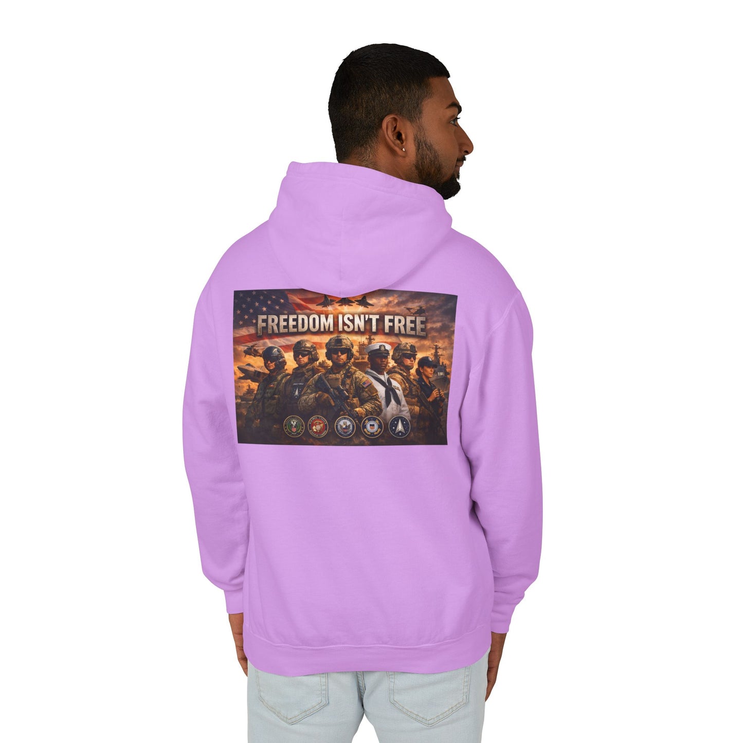 Freedom Isn't Free Unisex Lightweight Hoodie