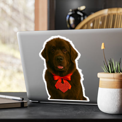 Cupid's Companion Newfie Vinyl Decal