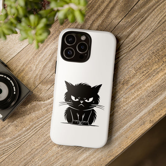 Angry Cat iPhone Case