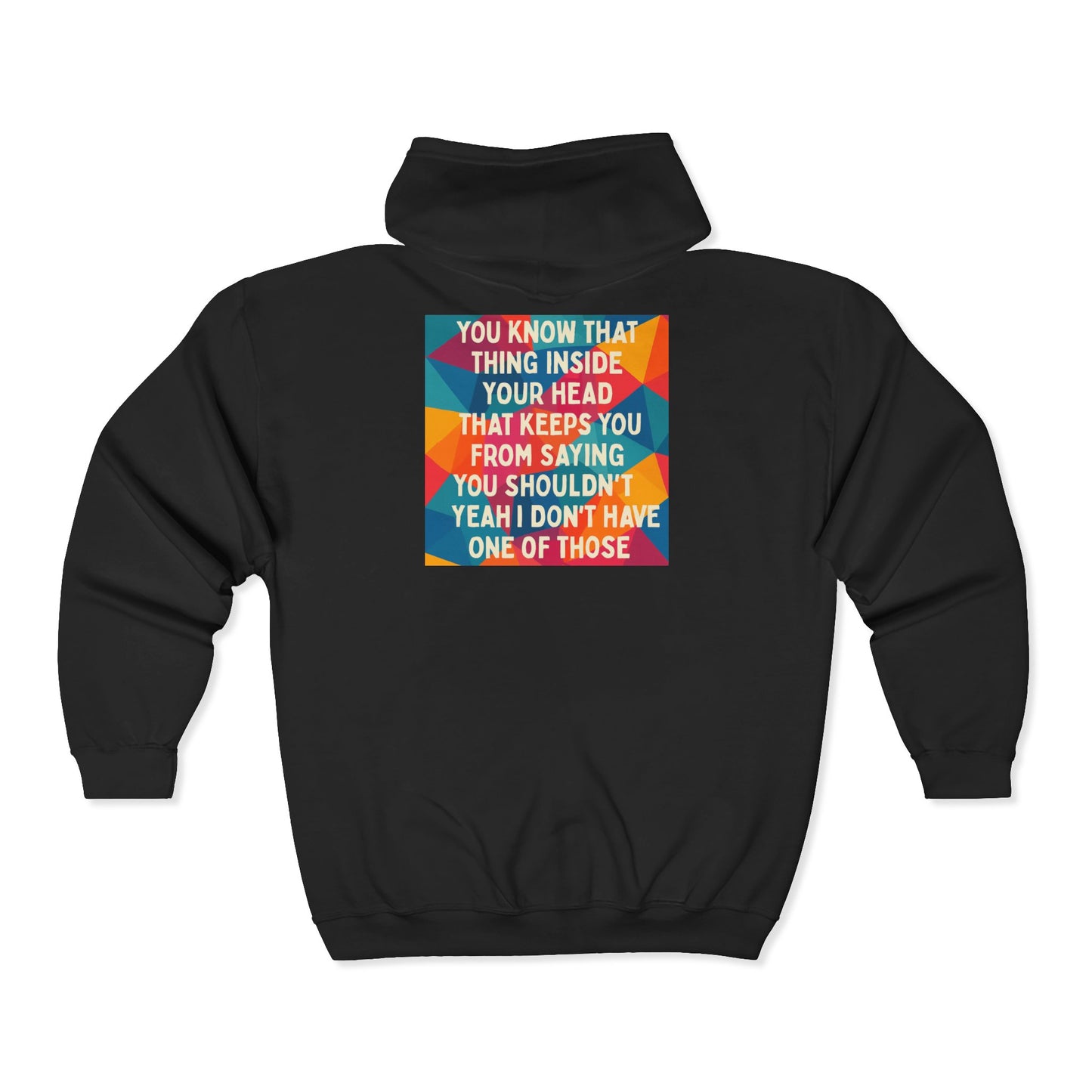 No Filter Unisex Full Zip Hoodie