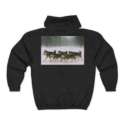 Mush On Unisex Full Zip Hoodie