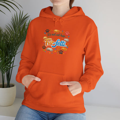 Fur-Fetti Cat Unisex Hoodie