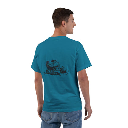 Slingin' Mud Side By Side Men's Short-Sleeve Crewneck Tee