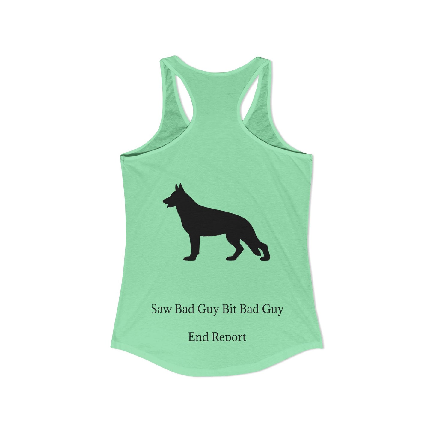 Bad Guy Women's Racerback Tank