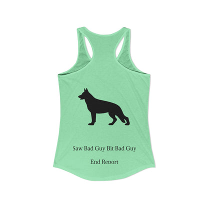Bad Guy Women's Racerback Tank