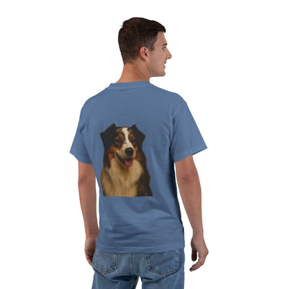 Aussie Head Men's Short-Sleeve Crewneck Tee