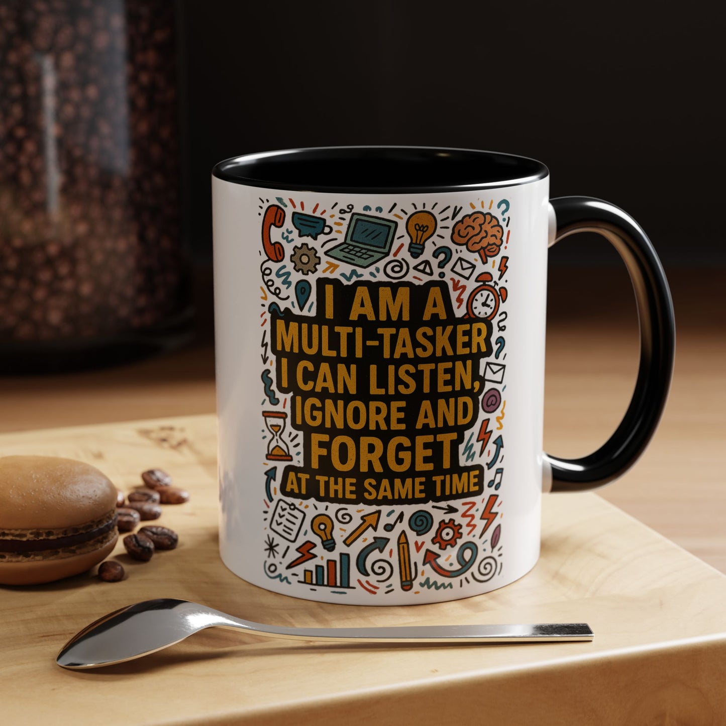 Multi-Tasker 2-Tone Coffee Mug