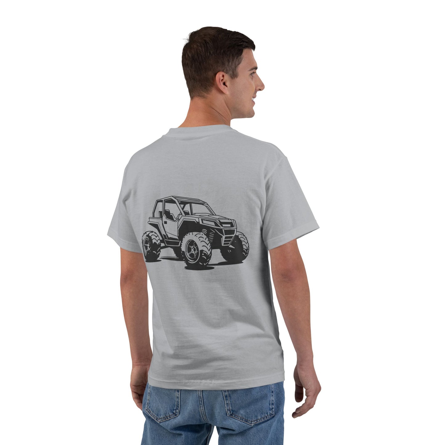 Off The Beaten Path Side By Side Men's Short-Sleeve Crewneck Tee