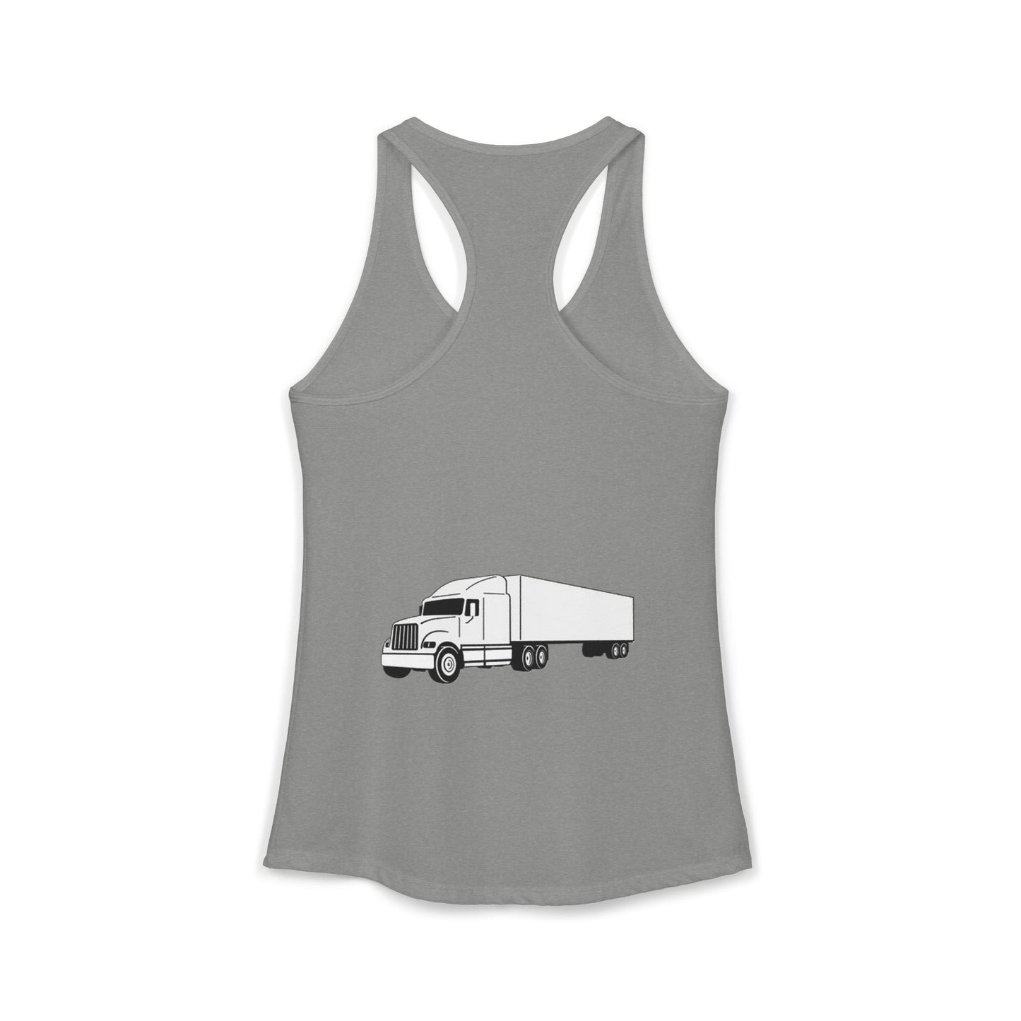 Semi Truck Women's Racerback Tank