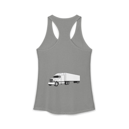 Semi Truck Women's Racerback Tank