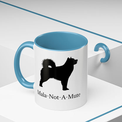 Mala-Not-A-Mute 2-Tone Coffee Mug
