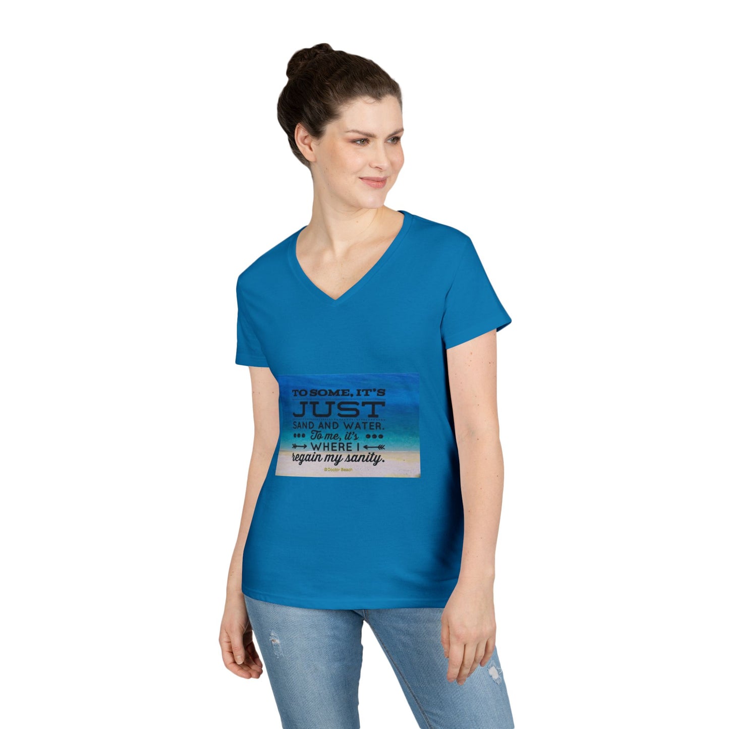 Dr. Beach Women's V-Neck T-Shirt