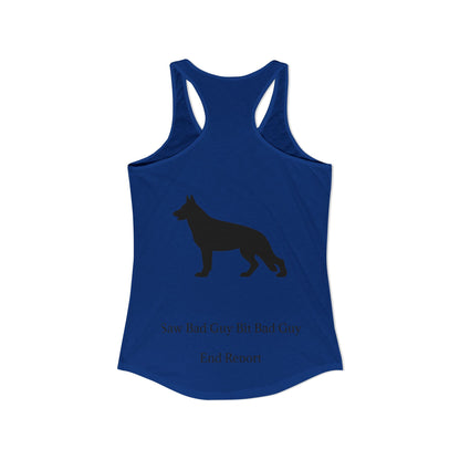 Bad Guy Women's Racerback Tank