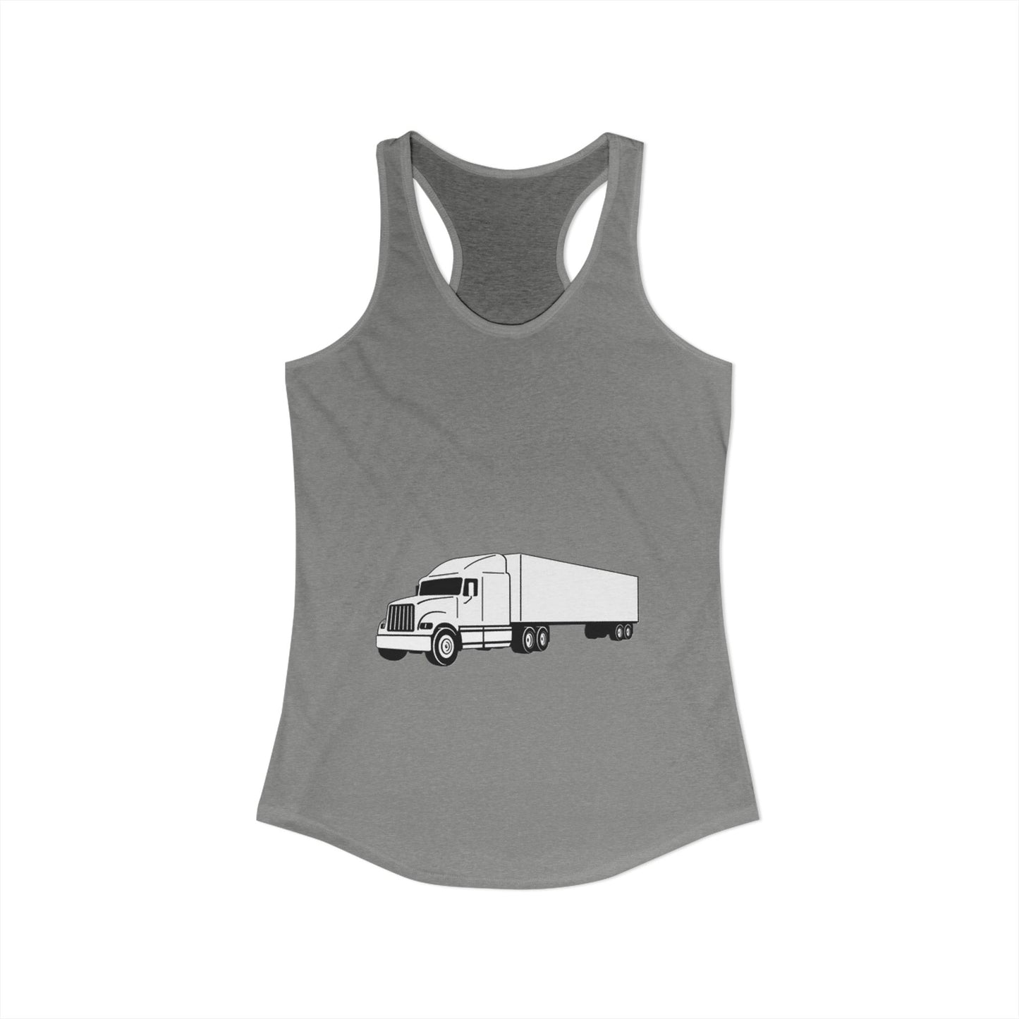 Semi Truck Women's Racerback Tank