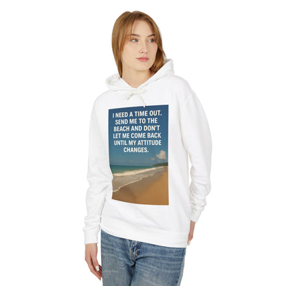 Time Out Unisex Lightweight Hoodie