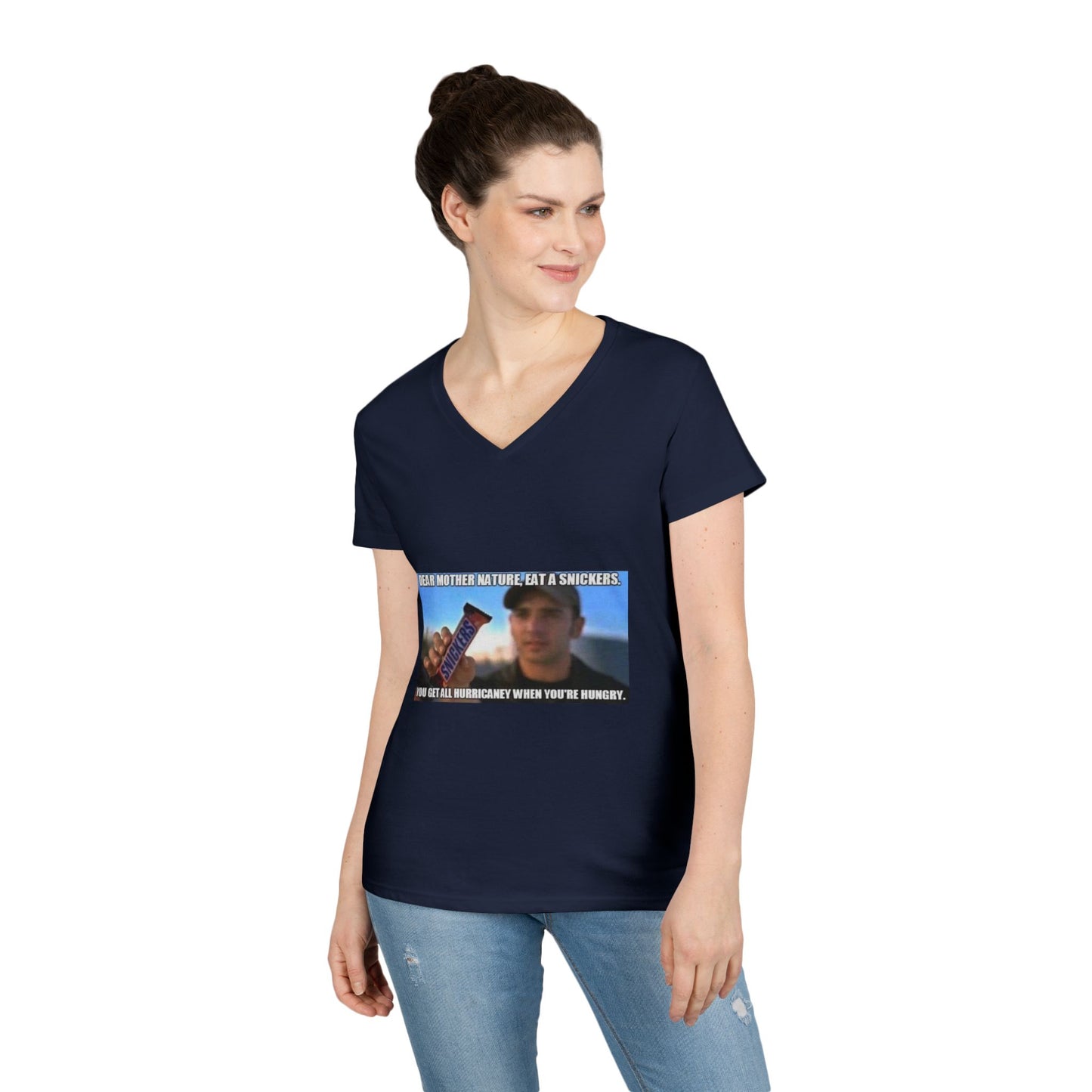 Hurricaney Women's V-Neck T-Shirt