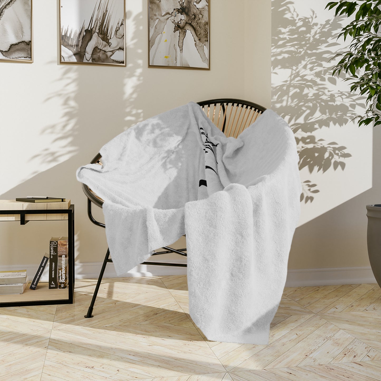 My Heart Beats For Aussies Velveteen Microfiber Blanket