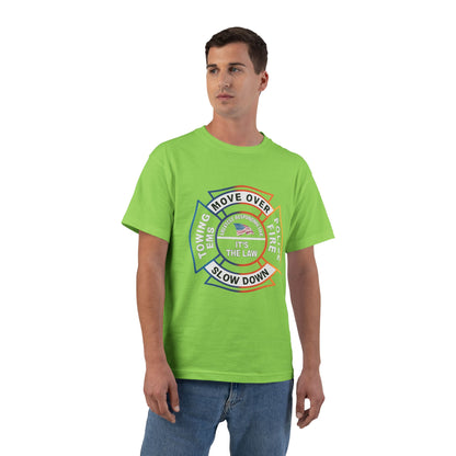 Let First Responders Live Men's Short-Sleeve Crewneck Tee