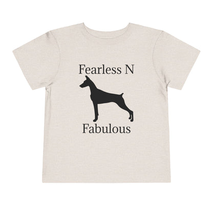 Fearless N Fabulous Toddler Unisex Short Sleeve Crewneck Tee