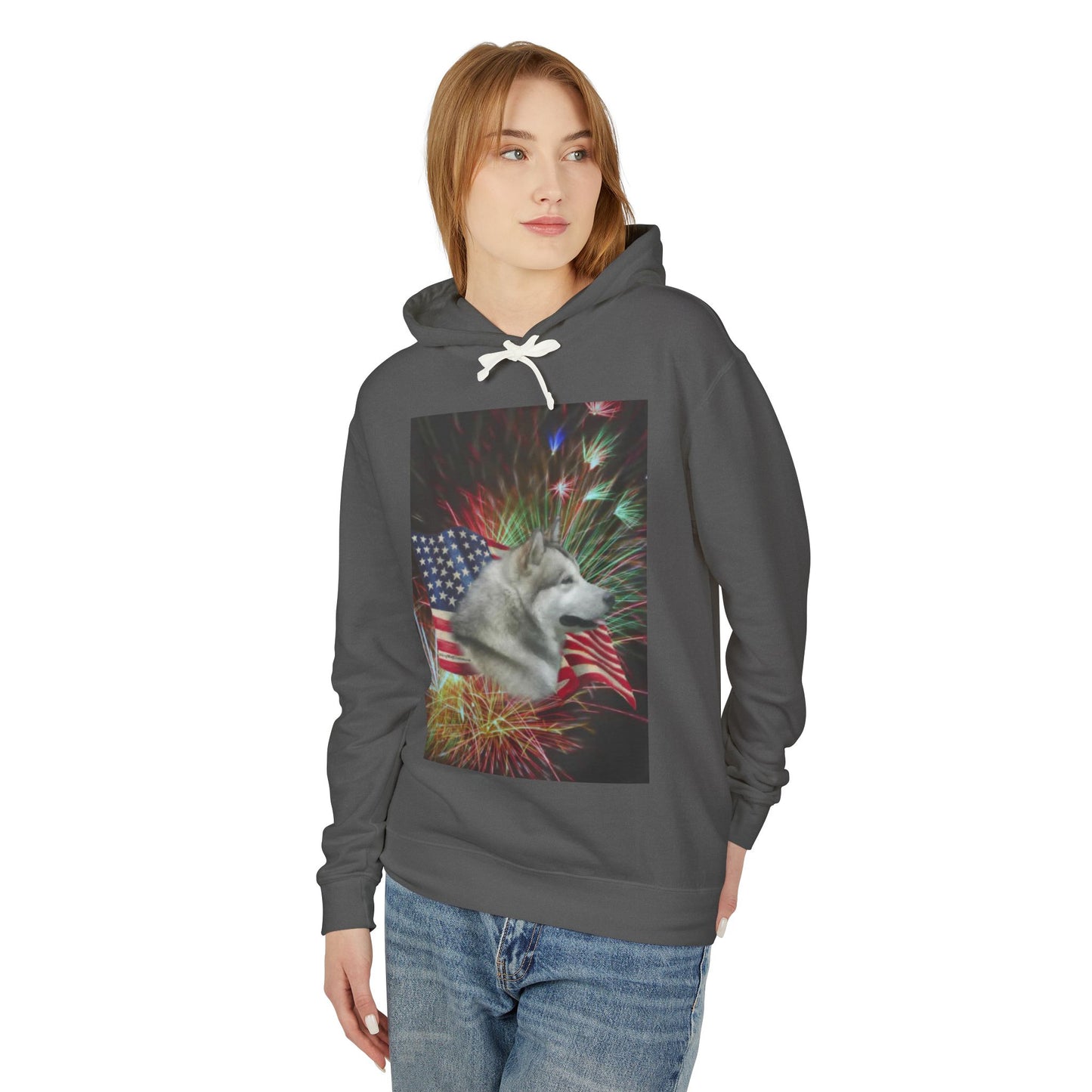 American Malamute Unisex Lightweight Hoodie