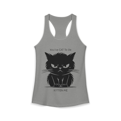 KITTEN Me Women's Racerback Tank