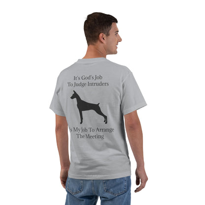 Arrange The Meeting Men's Short-Sleeve Crewneck Tee