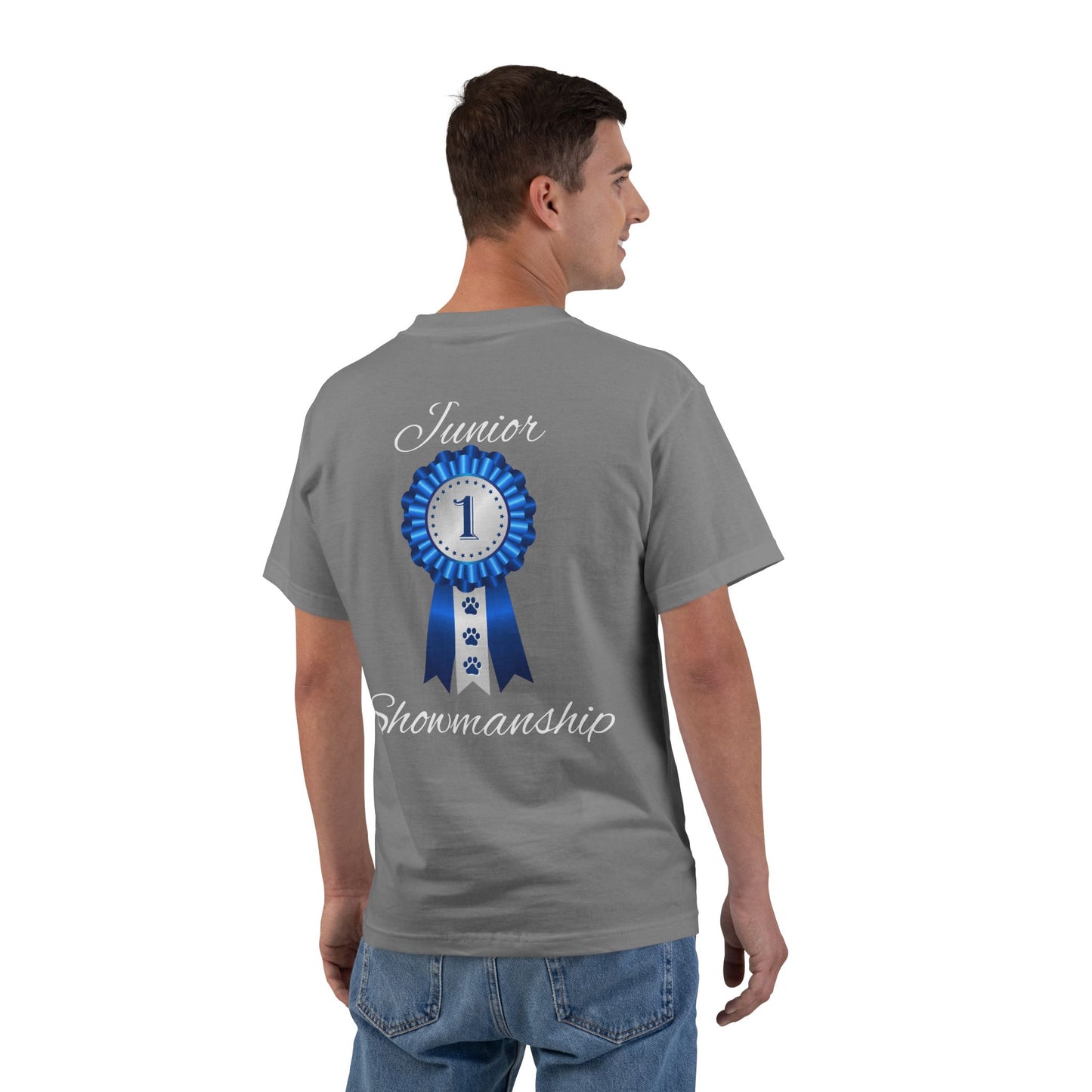 Junior Showmanship Men's Short-Sleeve Crewneck Tee