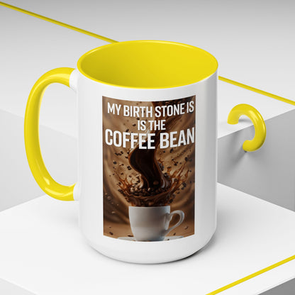 Birth Stone 2-Tone Coffee Mug