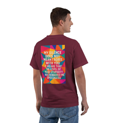 Speechless Men's Short-Sleeve Crewneck Tee