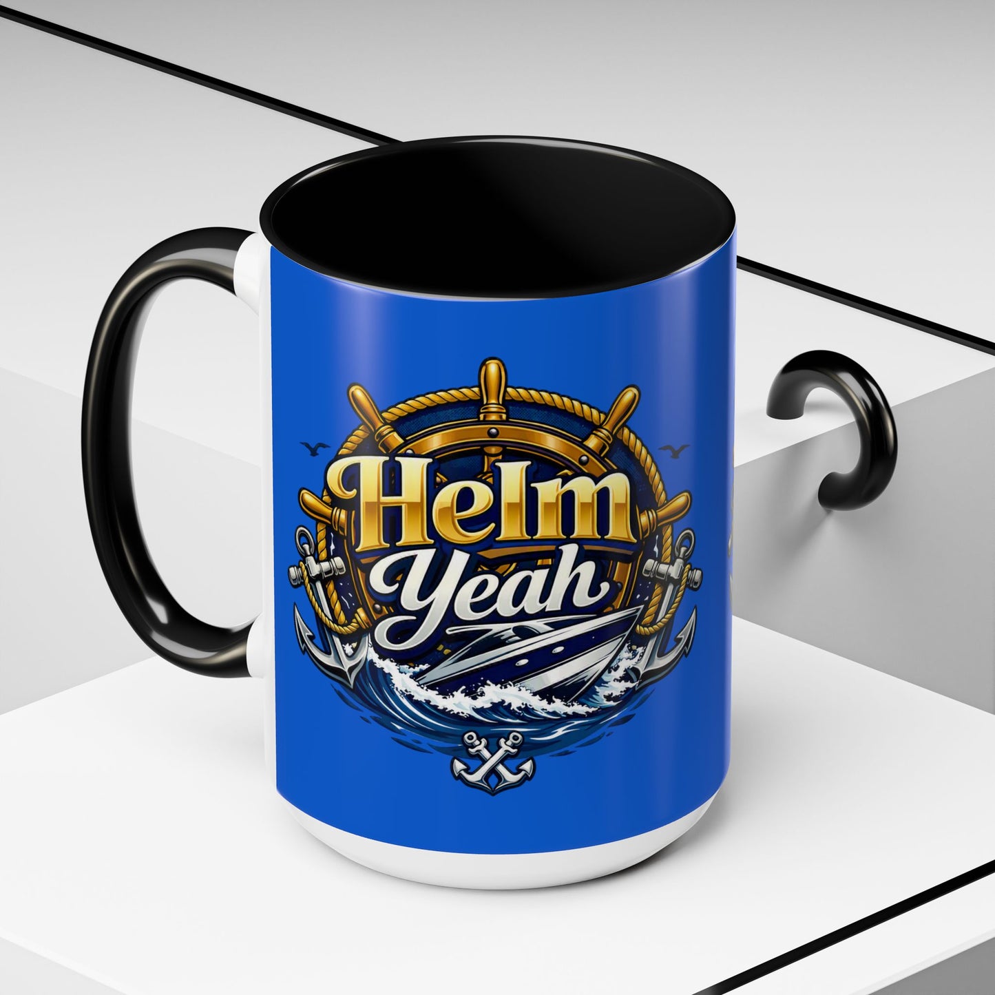 Helm Yeah 2-Tone Coffee Mug