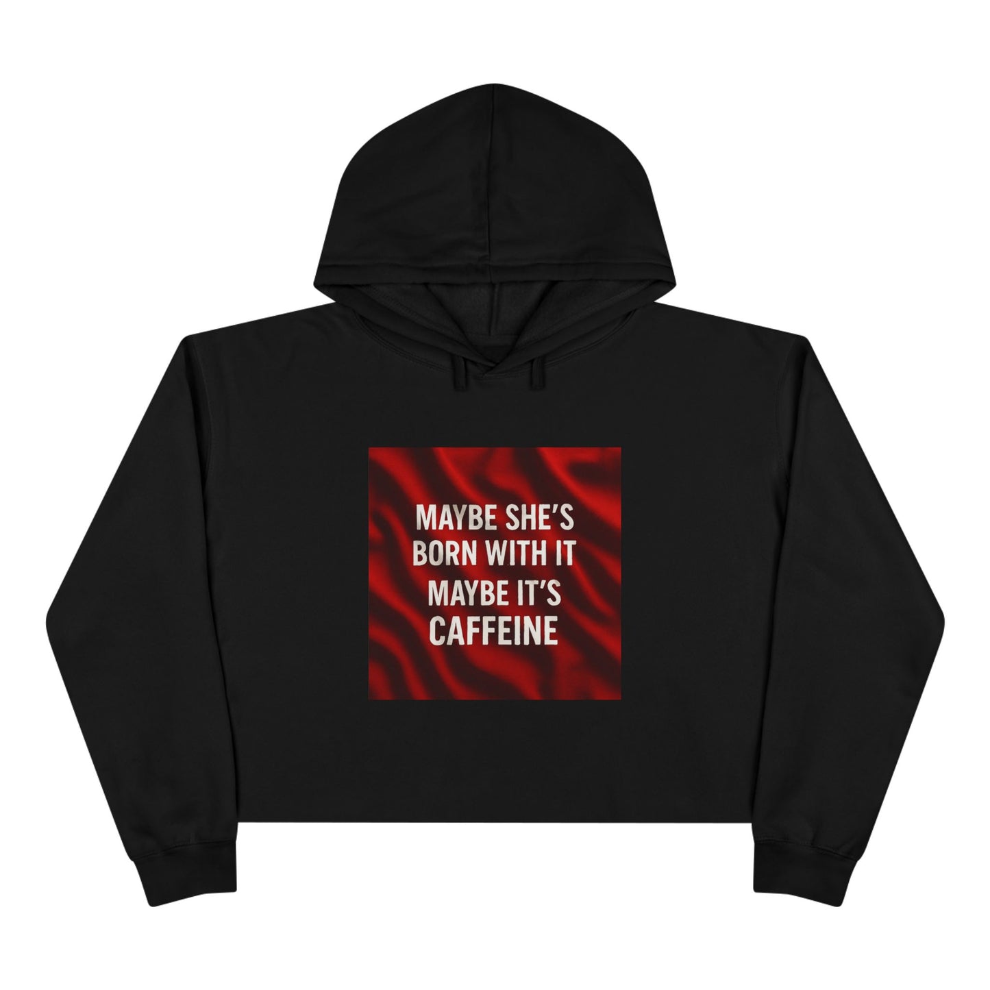 Born With It Women's Crop Hoodie