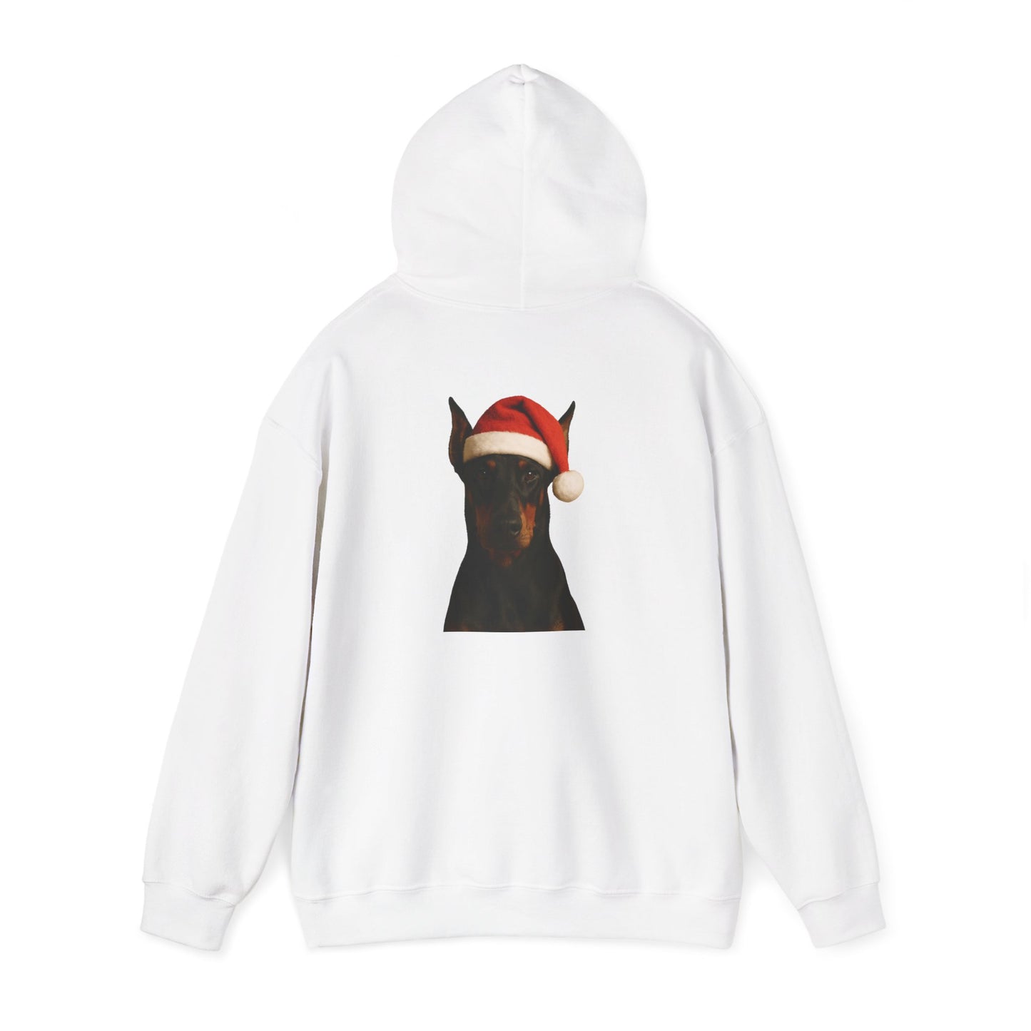 Santa Paws Doberman Unisex Hoodie