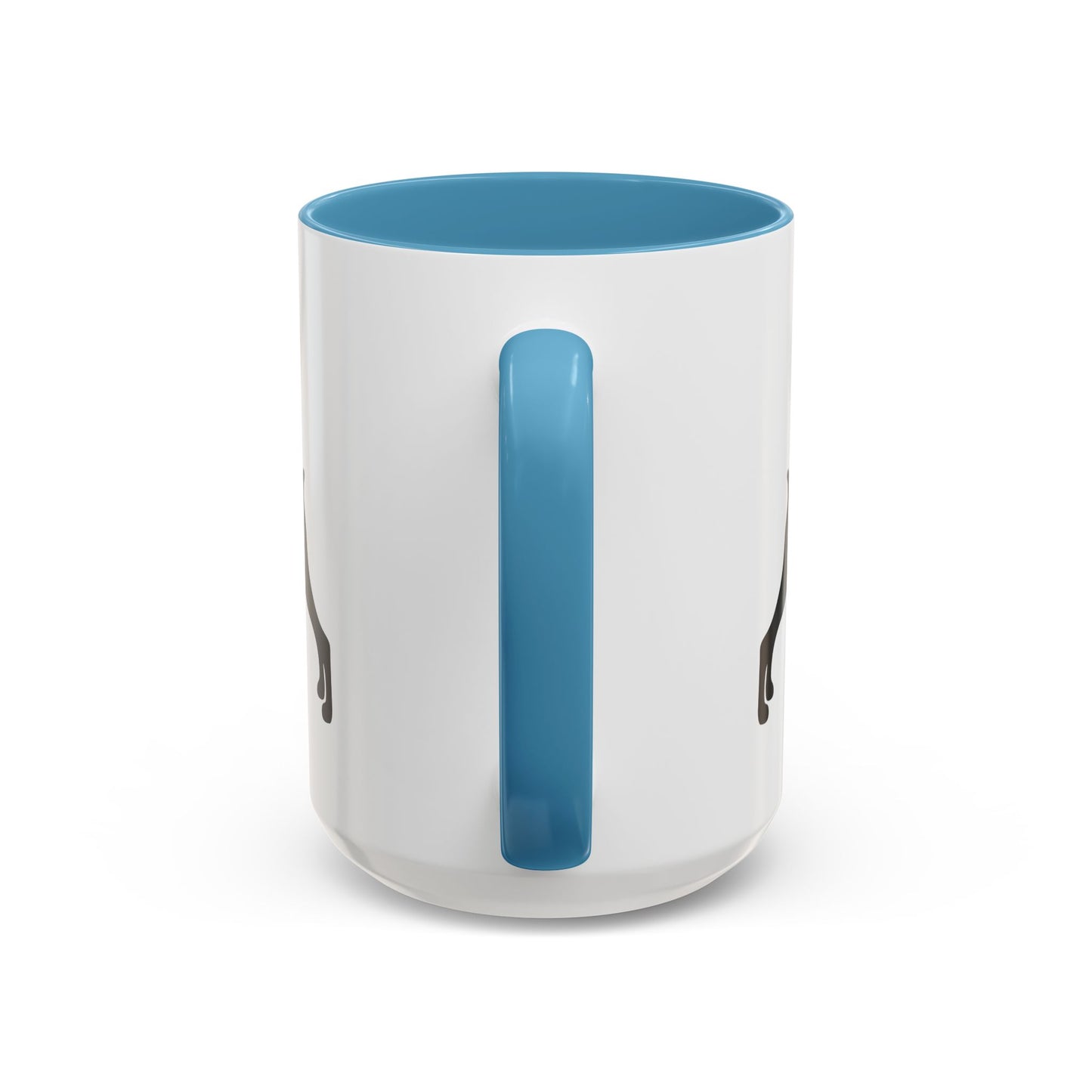 Doberman Silhouette 2-Tone Coffee Mug