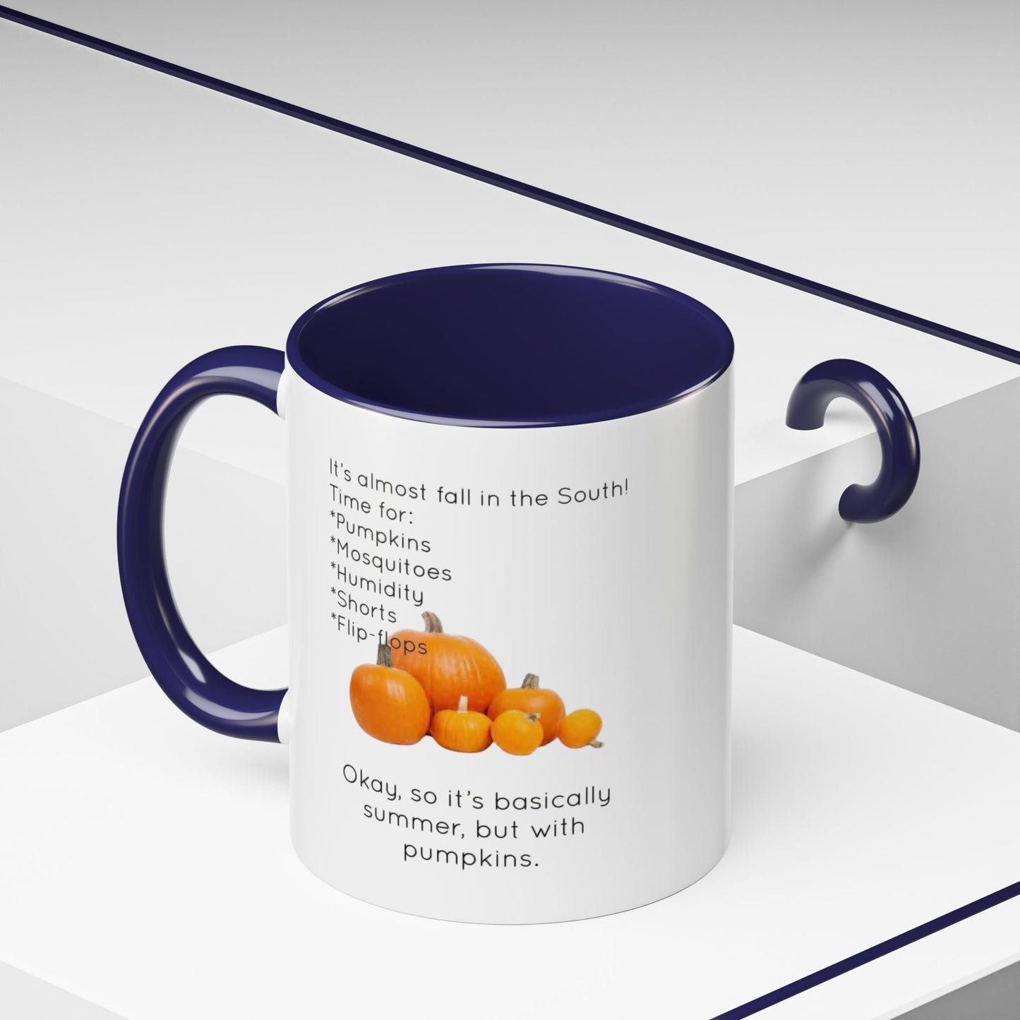 Fall In The South 2-Tone Coffee Mug