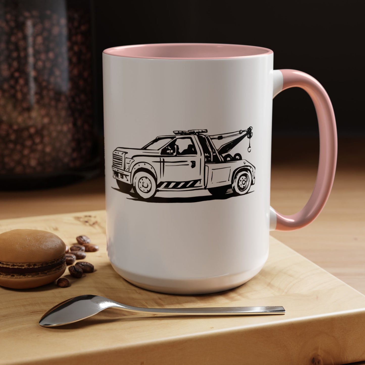 Wheel Lift Tow Truck 2-Tone Coffee Mug