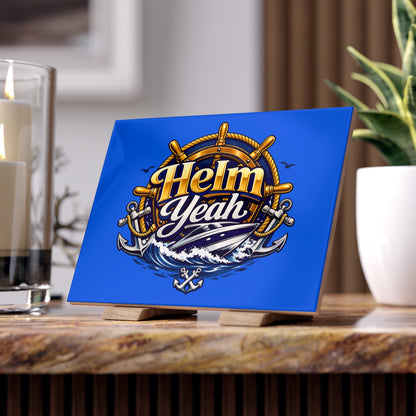 Helm Yeah Ceramic Photo Tile