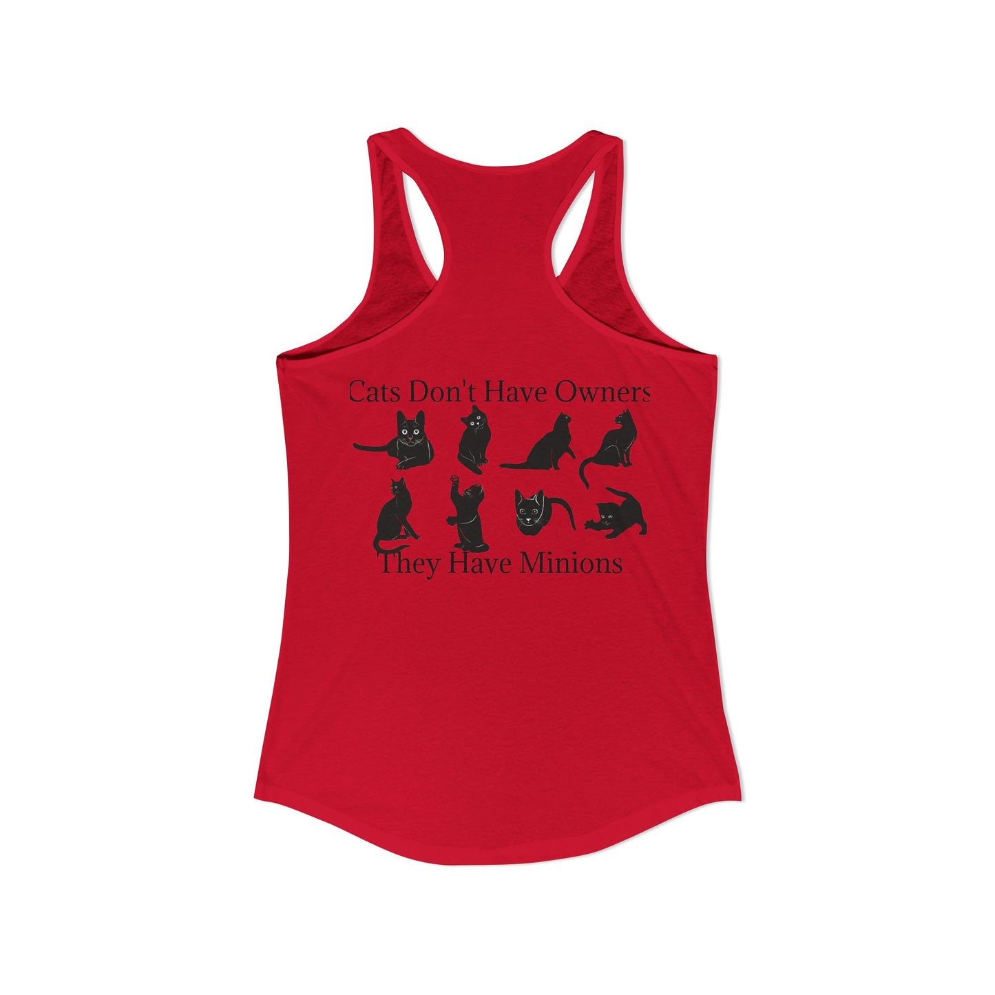 Cat Minions Women's Racerback Tank
