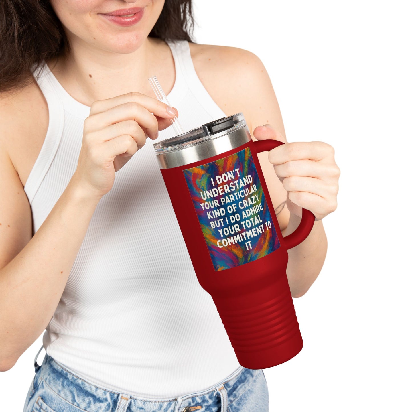 Kind Of Crazy Insulated Travel Mug