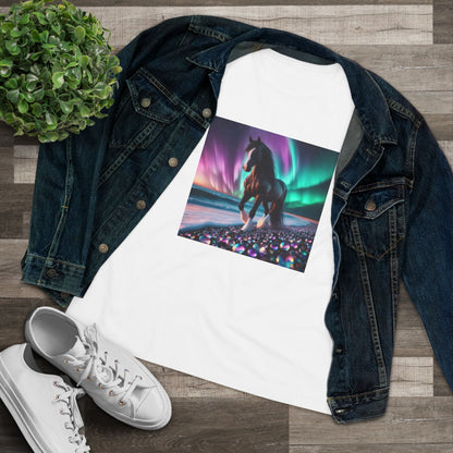 Midnight Magic Women's Short Sleeve Crewneck Tee