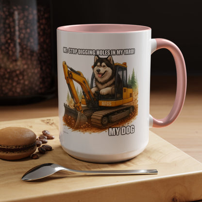 Digmaster 2000 2-Tone Coffee Mug