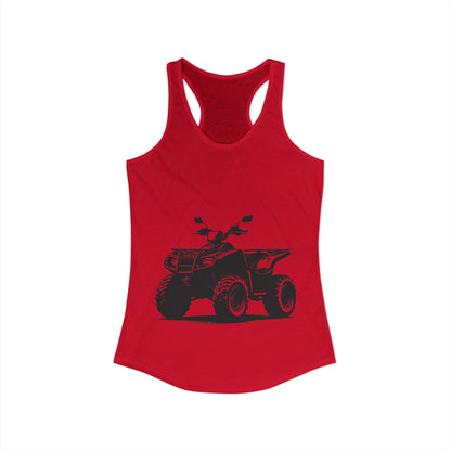 Off The Beaten Path Quad Women's Racerback Tank