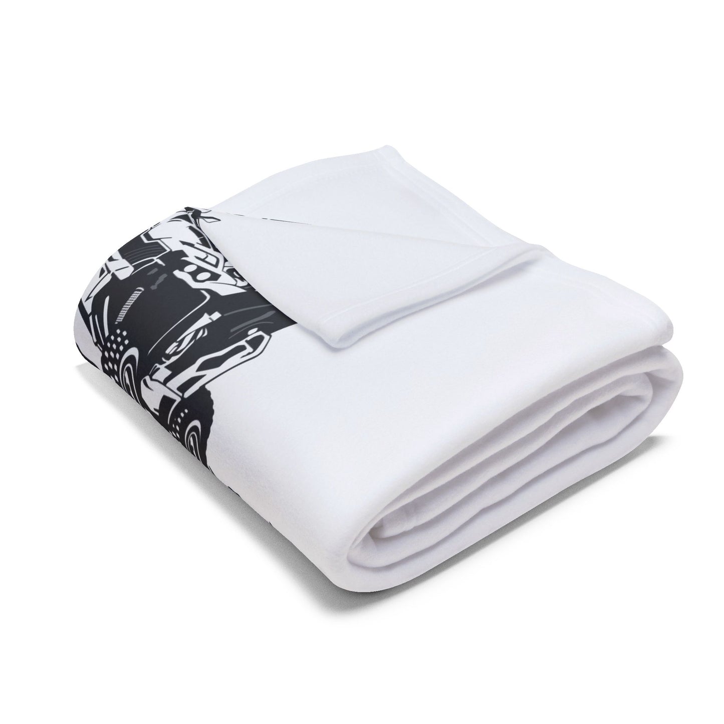 Slingin' Mud Side By Side Arctic Fleece Blanket